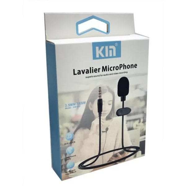 Lavalier Superb Sound for Audio and Video Recording Microphone