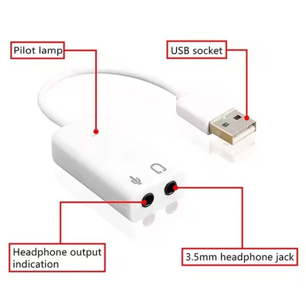 USB Sound Card 7.1 Channel - Image 4