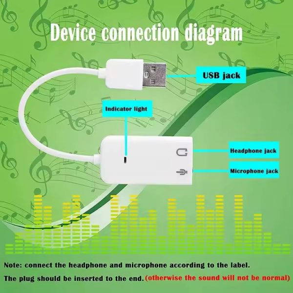 USB Sound Card 7.1 Channel - Image 3