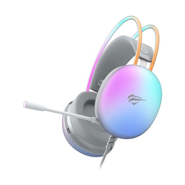 Havit Gamenote RGB Wired White Gaming Headphone