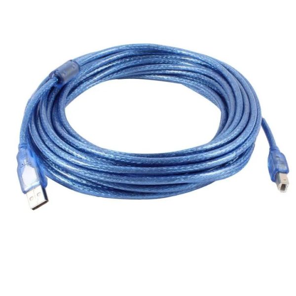 USB Printer Extension Cable 10M - Blue